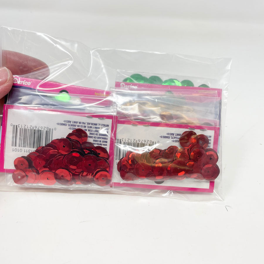 Red & Green Sequin Bundle