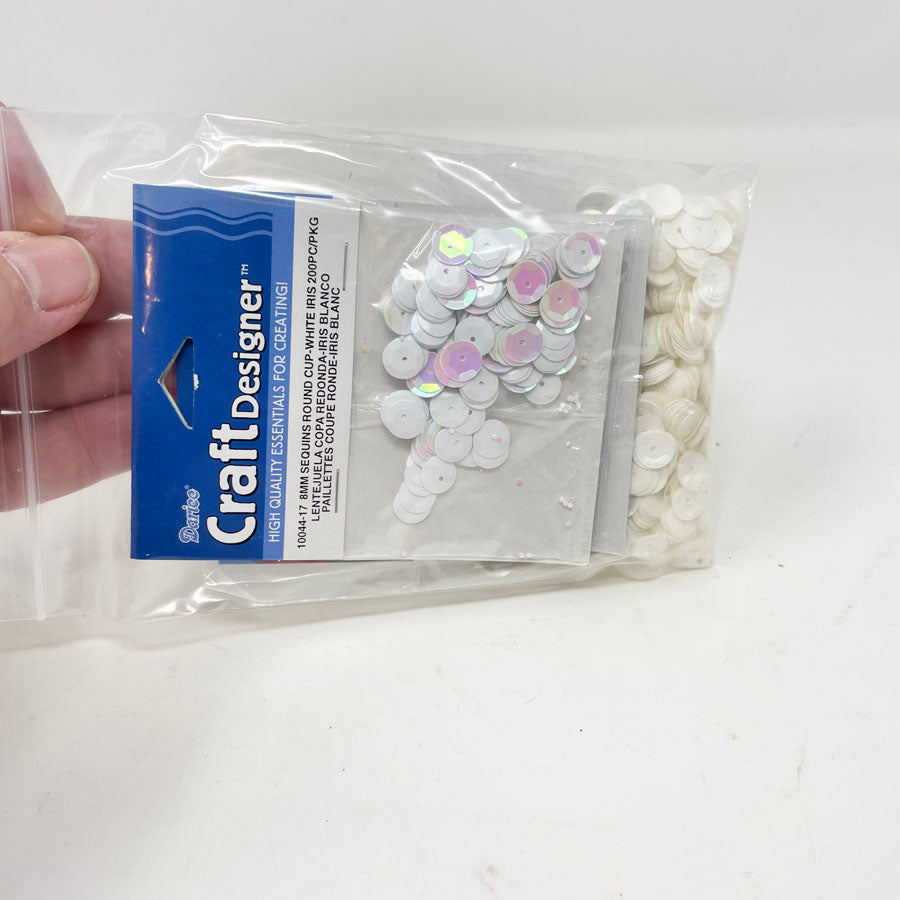 White Sequin Bundle