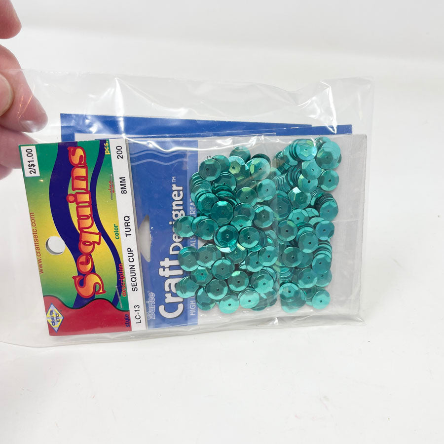 Turquoise Sequin Bundle