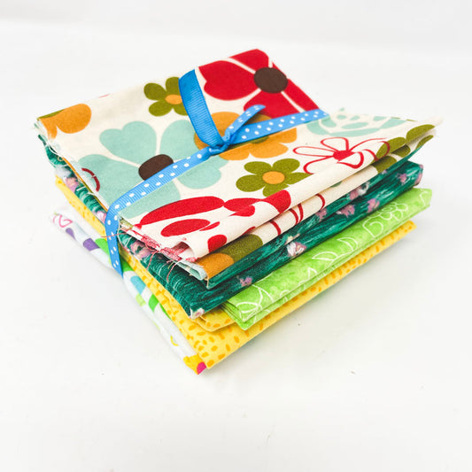 Spring Flowers Fabric Bundle