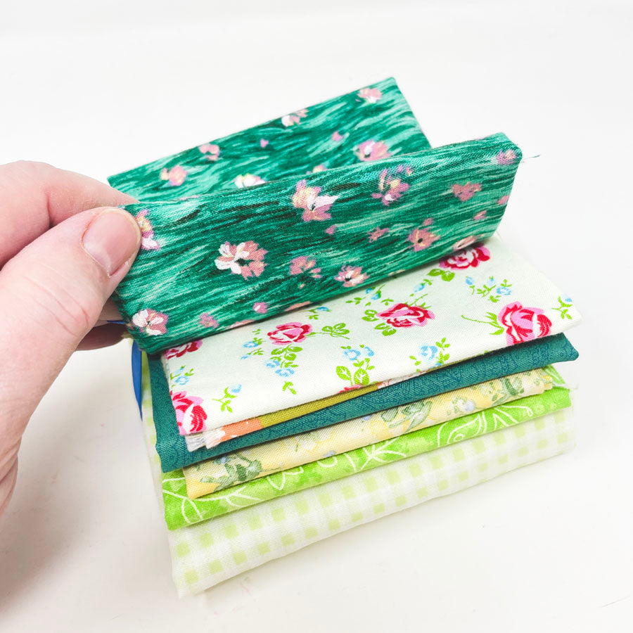 Bright Greens Fabric Bundle