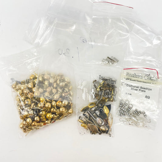 Bundle of Jewelry Attaching Findings