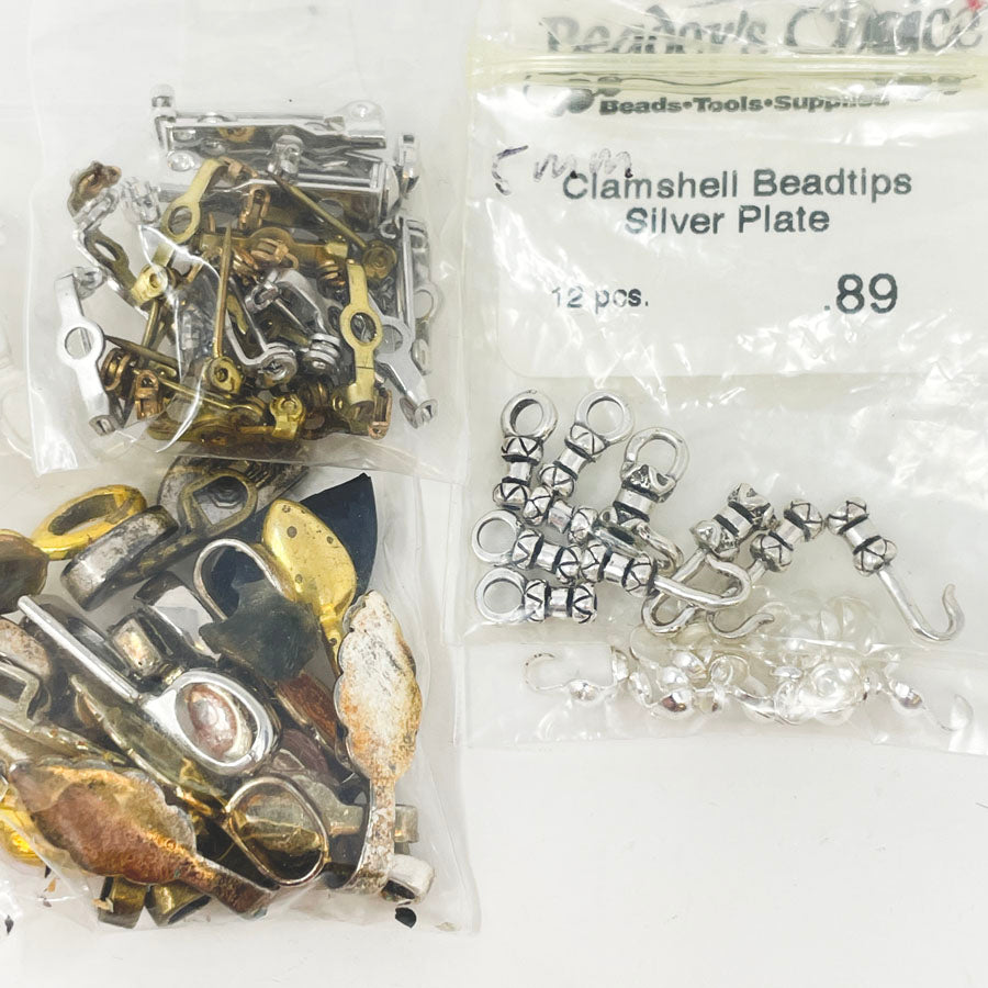 Bundle of Jewelry Attaching Findings