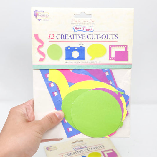 Fun Times Creative Paper Cut Outs by Memories Forever