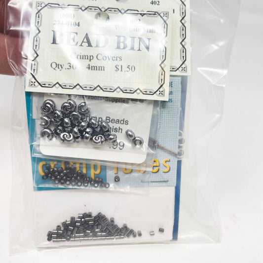 Bundle of Crimp Beads & End Caps