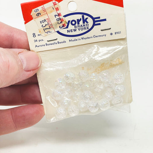 York Aurora Facet Beads