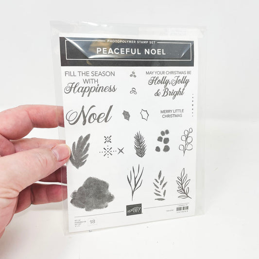 Peaceful Noel Cling Stamps - Stampin' Up
