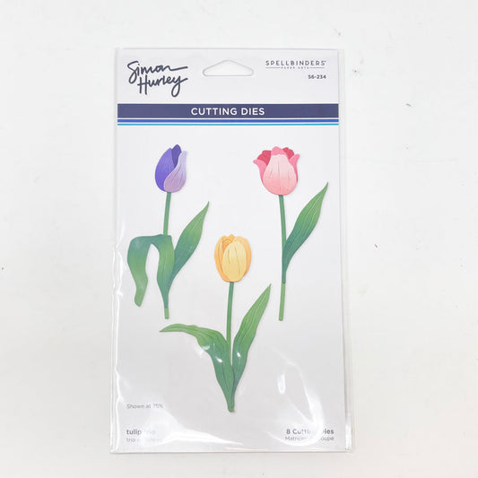 Simon Hurley - Tulip Trio Cutting Dies