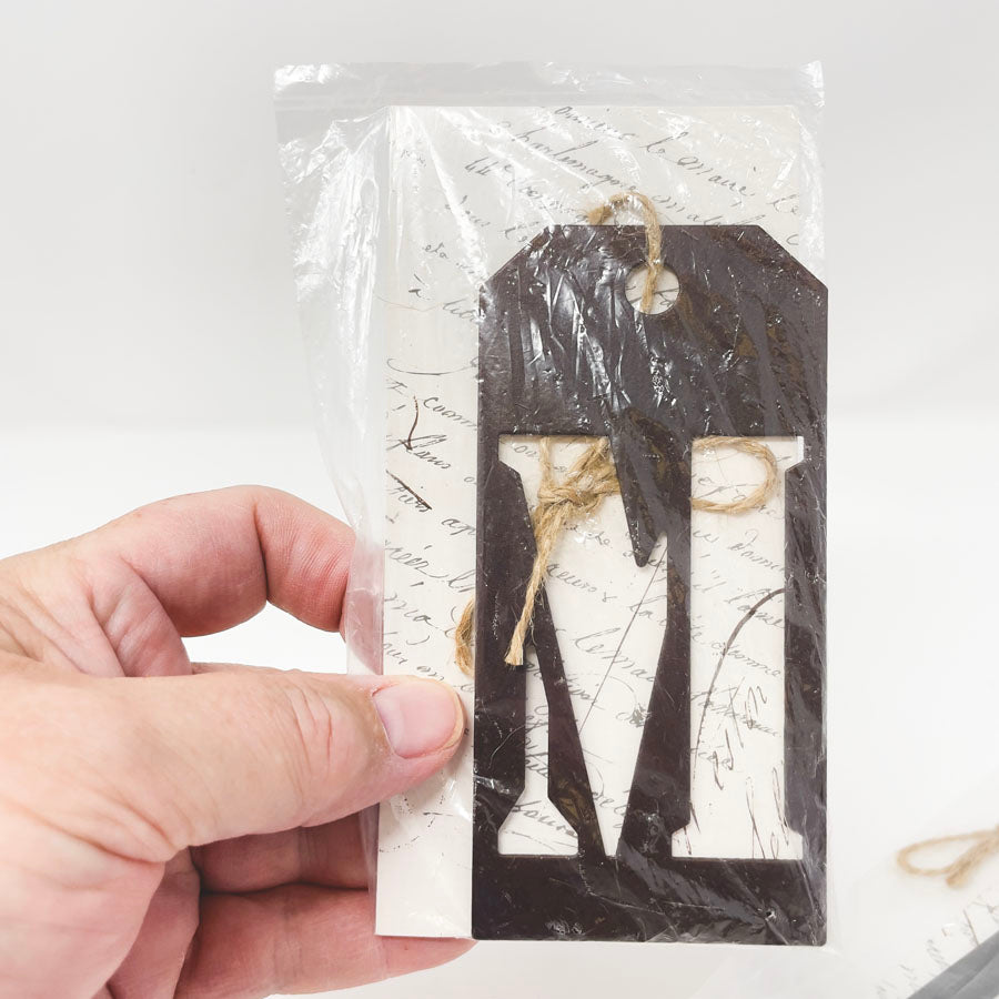 Metal Initial Tags