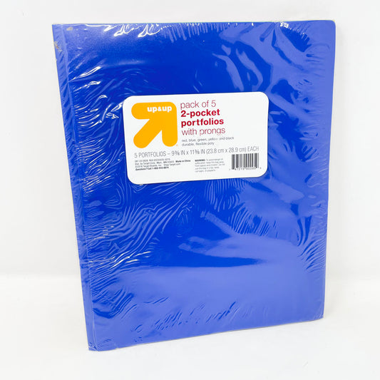 5 pk Pocket Folder - Up&Up