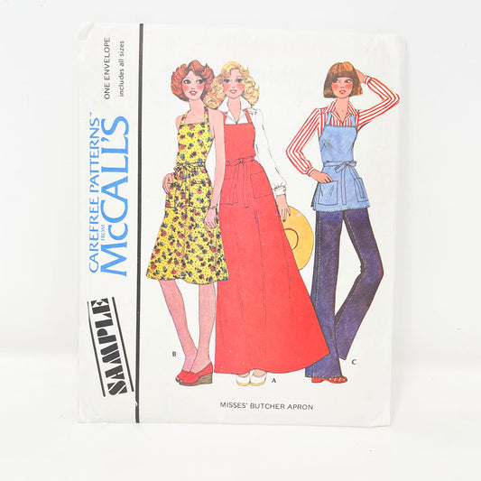 Butcher's Apron Pattern - McCall's - 1975