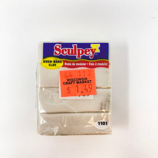 Sculpey Clay - Pearl 1101