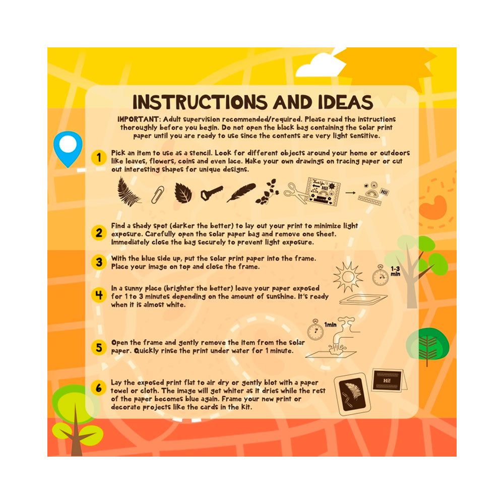 NEW // Outdoor Discovery Solar Print Kit
