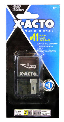 NEW // X-Acto Classic Fine Point Blade #11 - 15pc