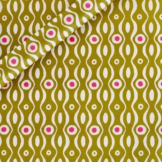 NEW // Cambridge Imprint - Patterned Paper Persephone Bright Olive and Cool Pink