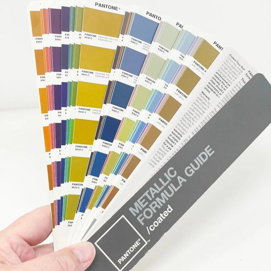 PANTONE Metallic Formula Guide Coated Third Edition Fan Deck